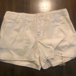 White shorts